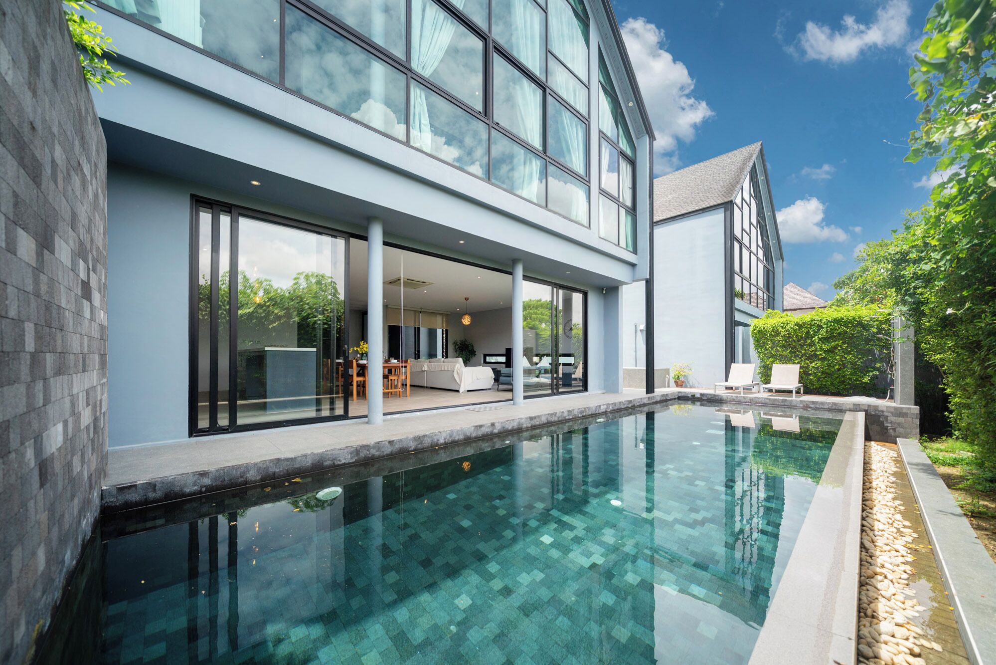 Villa, 3 Bedrooms (Granary Designer Loft Pool in Pasak) | Outdoor pool