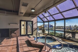 Indoor pool, a heated pool - Phoenix East 1505 | Splash Pad | Pools | My Beach Getaways (Orange Beach)