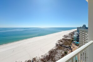 On the beach - Windward Pointe 1502 | Beachfront | Pools | Tennis & Pickleball | My Beach Getaways (Orange Beach)