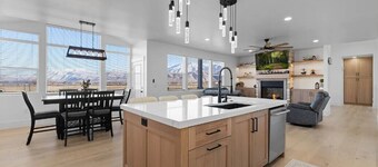 Luxury Farm Retreat with Theater Room & Panoramic Mountain Views