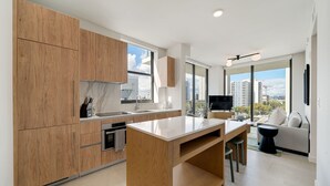 Private kitchen - Crosby Miami WTC 2BR/2BA Urban Comfort #614 (Miami)