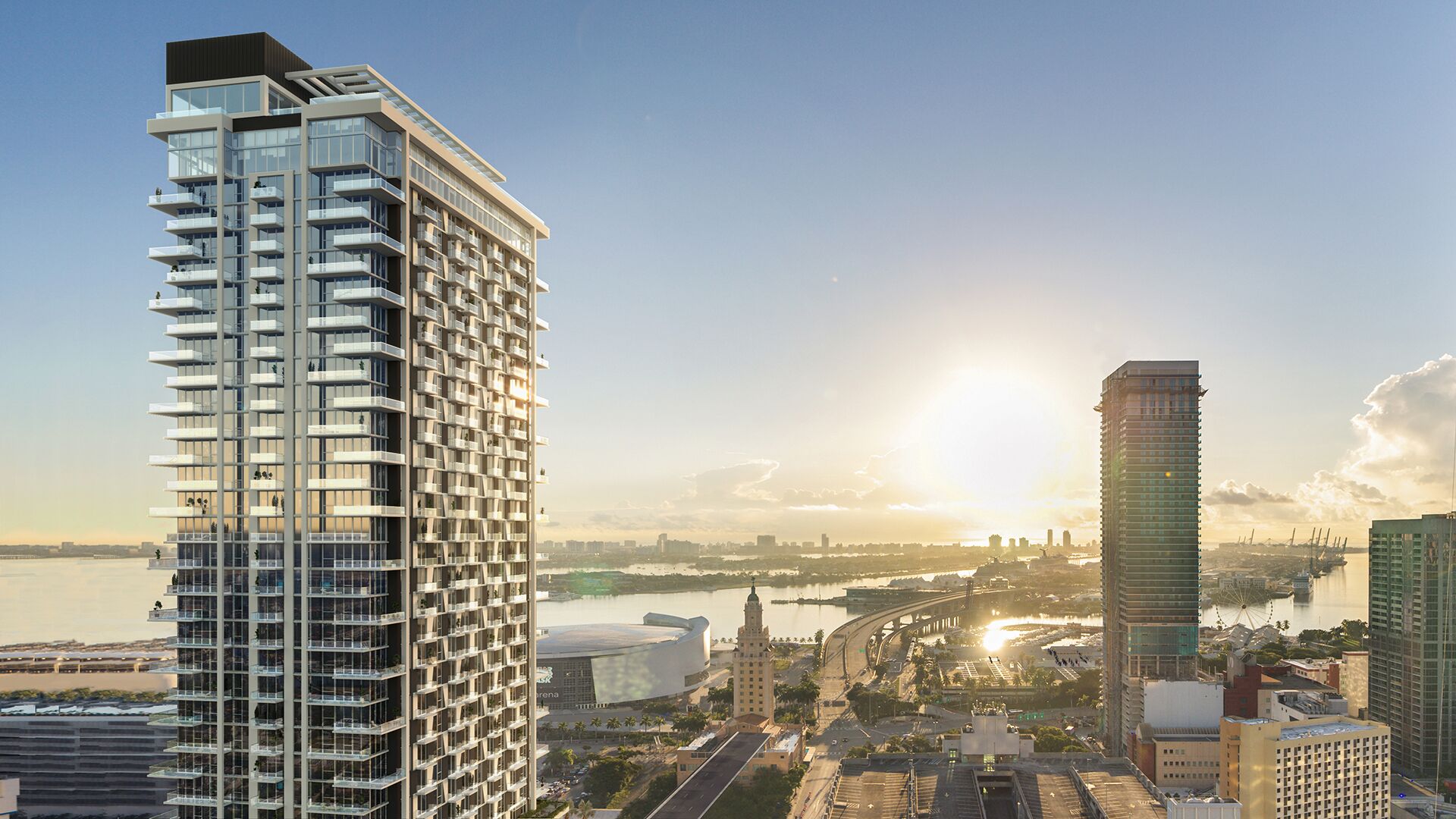 Iconic skyline and bay views at golden hour.