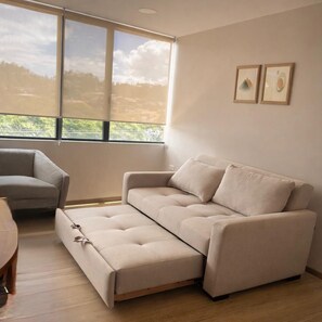 Departamento Deluxe | Área de sala de estar