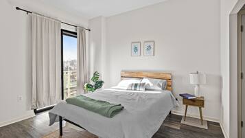 1 chambre, fer et planche à repasser, Wi-Fi gratuit, draps fournis