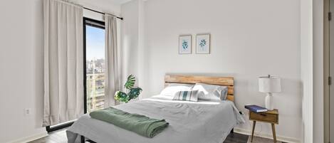 1 bedroom, iron/ironing board, free WiFi, bed sheets