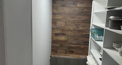 two-bedroom apartment with den, . Close to deep creek lake.