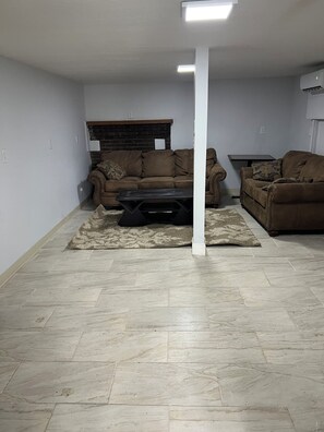 Living area - two-bedroom apartment with den, . Close to deep creek lake. (Oakland)