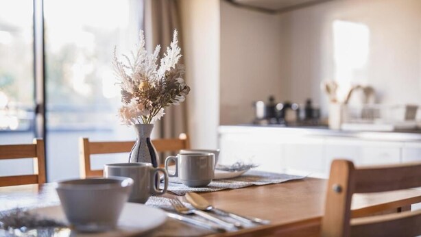 Premium-huoneisto, parveke, kaupunkinäköala | Ruokailu