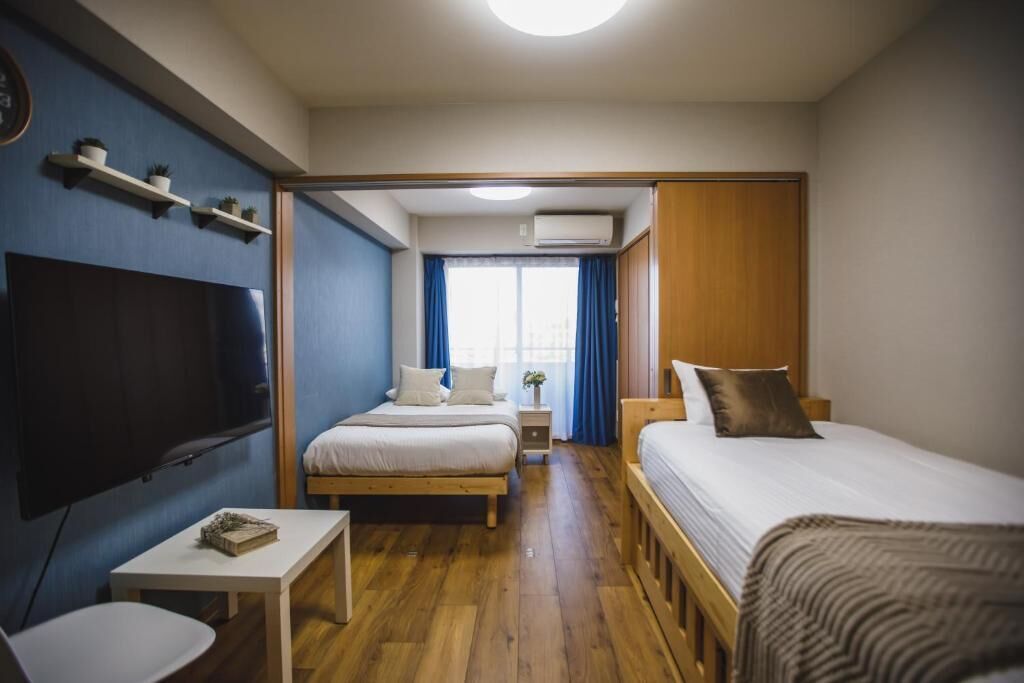 Premium Apartment, Balcony, City View | Blackout curtains, iron/ironing board, free WiFi