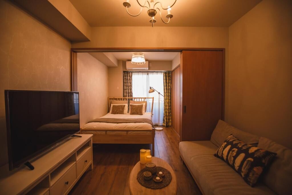 Premium Apartment, Balcony, City View | Blackout curtains, iron/ironing board, free WiFi