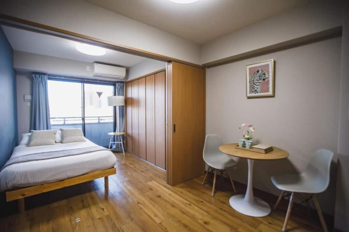 Premium Apartment, Balcony, City View | Blackout curtains, iron/ironing board, free WiFi