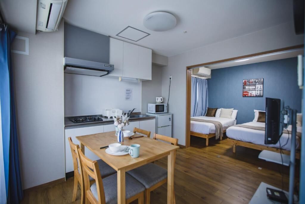 Premium Apartment, Balcony, City View | Blackout curtains, iron/ironing board, free WiFi