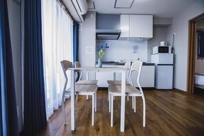 Premium Apartment, Balcony, City View | Dining - R Residences Namba South 1 (Osaka)