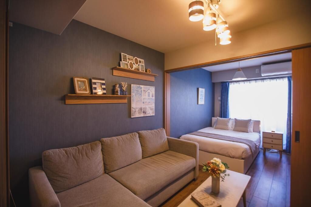 Premium Apartment, Balcony, City View | Living area | TV