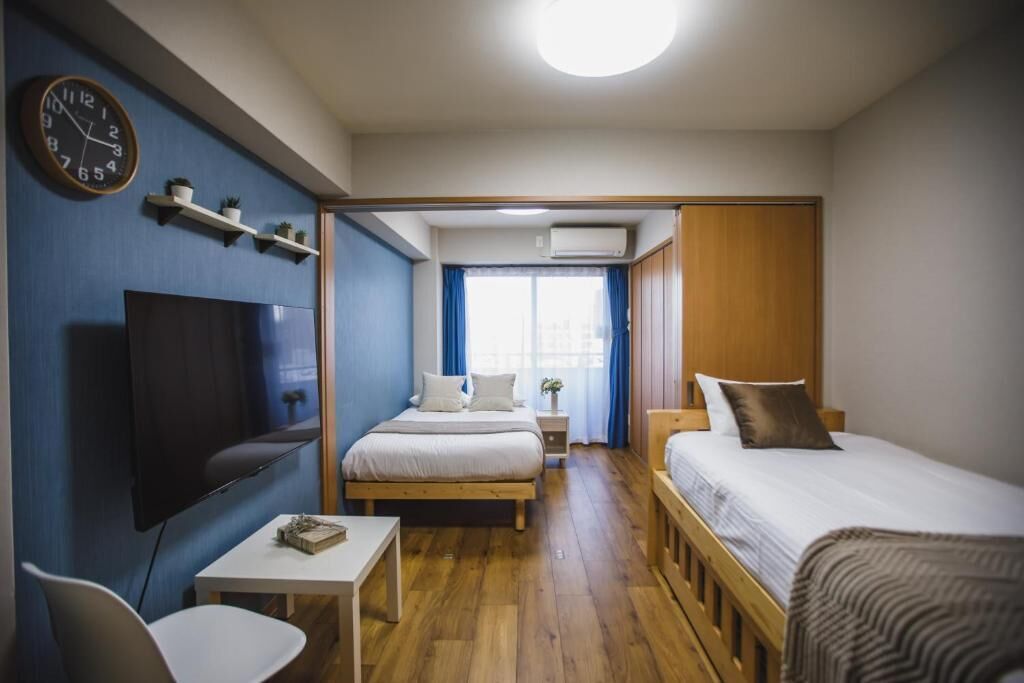 Blackout curtains, iron/ironing board, free WiFi