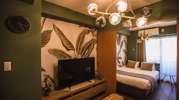 Premium Apartment, Balcony, City View | Blackout curtains, soundproofing, iron/ironing board, free WiFi