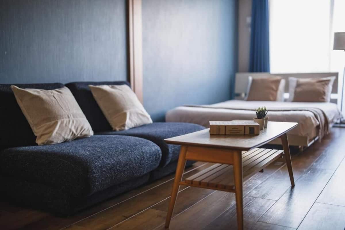 Premium Apartment, Balcony, City View | Blackout curtains, iron/ironing board, free WiFi