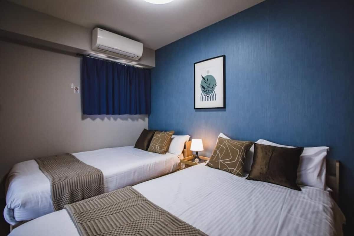 Premium Apartment, Balcony, City View | Blackout curtains, iron/ironing board, free WiFi