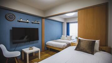 Blendingsgardiner, strykejern/-brett og wi-fi (inkludert)