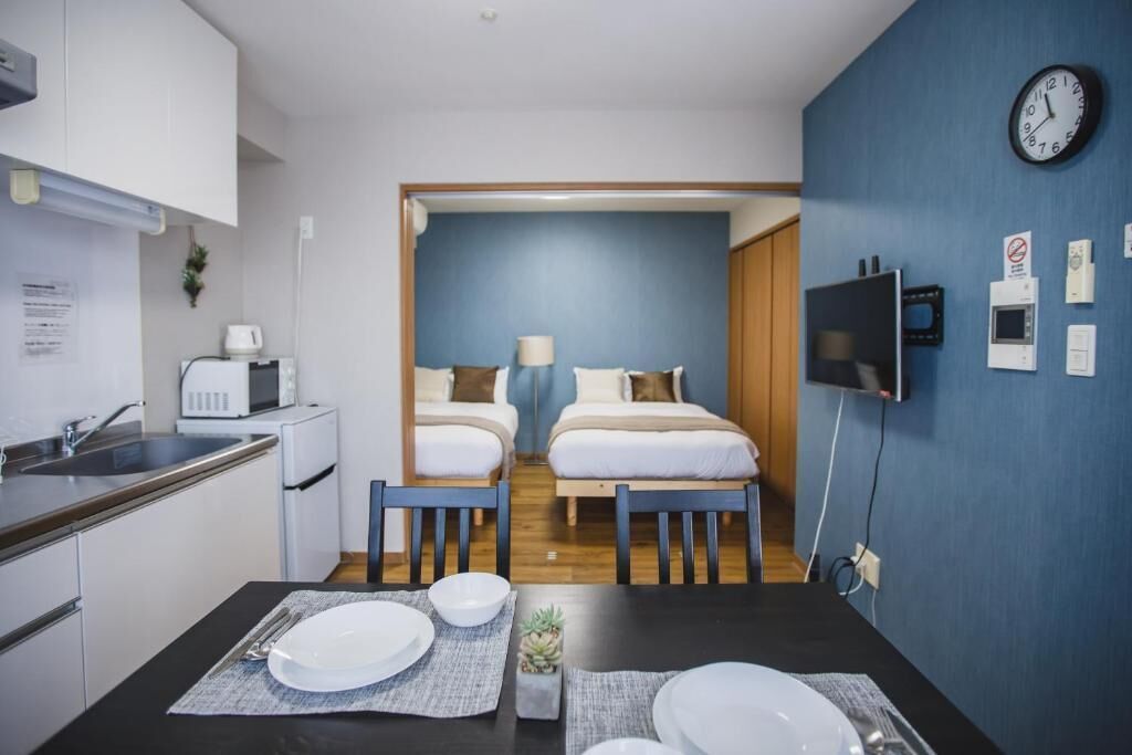 Premium Apartment, Balcony, City View | Blackout curtains, iron/ironing board, free WiFi