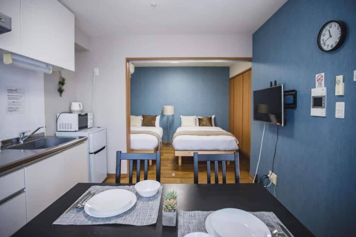 Premium Apartment, Balcony, City View | Blackout curtains, iron/ironing board, free WiFi