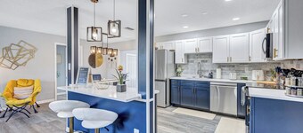 Waterfront Canal Hot Tub Kayaks