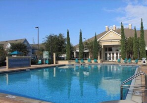 Outdoor pool, a heated pool - Minutes to Disney! Family-Friendly Resort Condo (Kissimmee)