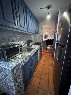 Microwave, stovetop - Close to Beach, Downtown Puerto Vallarta Apartment (Puerto Vallarta)