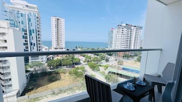 Apartment, Balcony, Beach View | Property grounds