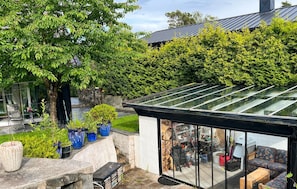 Terrace/patio - 4 bedroom lovely home in Kristiansand S (Kristiansand S)