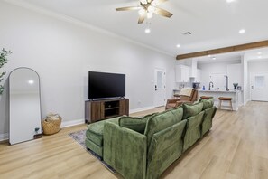 Living area - Brand new build, 3-bedroom, 2-bath, fenced in back yard! (Lake Charles)