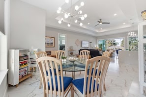 House | 4 bedrooms, Internet - Canal-front Home With Pool Dock Water Fun (Palm Coast)