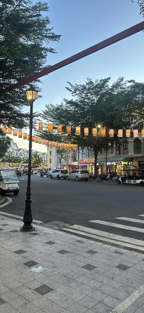 ด้านหน้าที่พัก