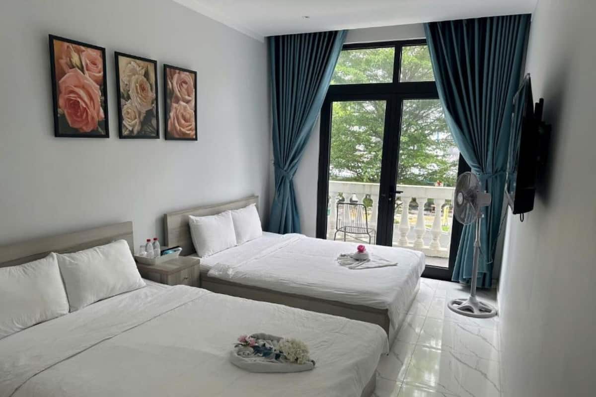 Vierbettzimmer, Balkon