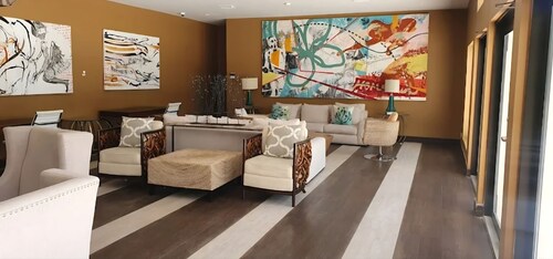 Bright 2-bedroom apartment with AC in peaceful community with pool tennis court