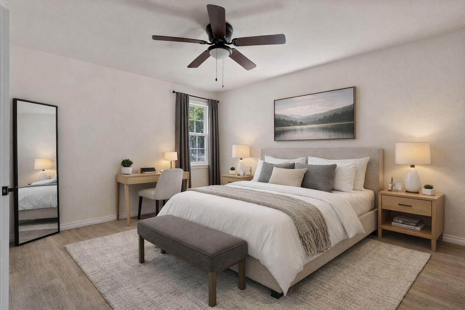 Iron/ironing board, WiFi, bed sheets