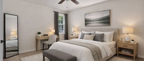 Fer et planche à repasser, Wi-Fi, draps fournis