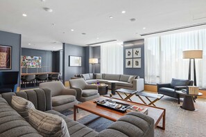 Living area - Blueground | South End, pool, nr Boston Common (Boston)
