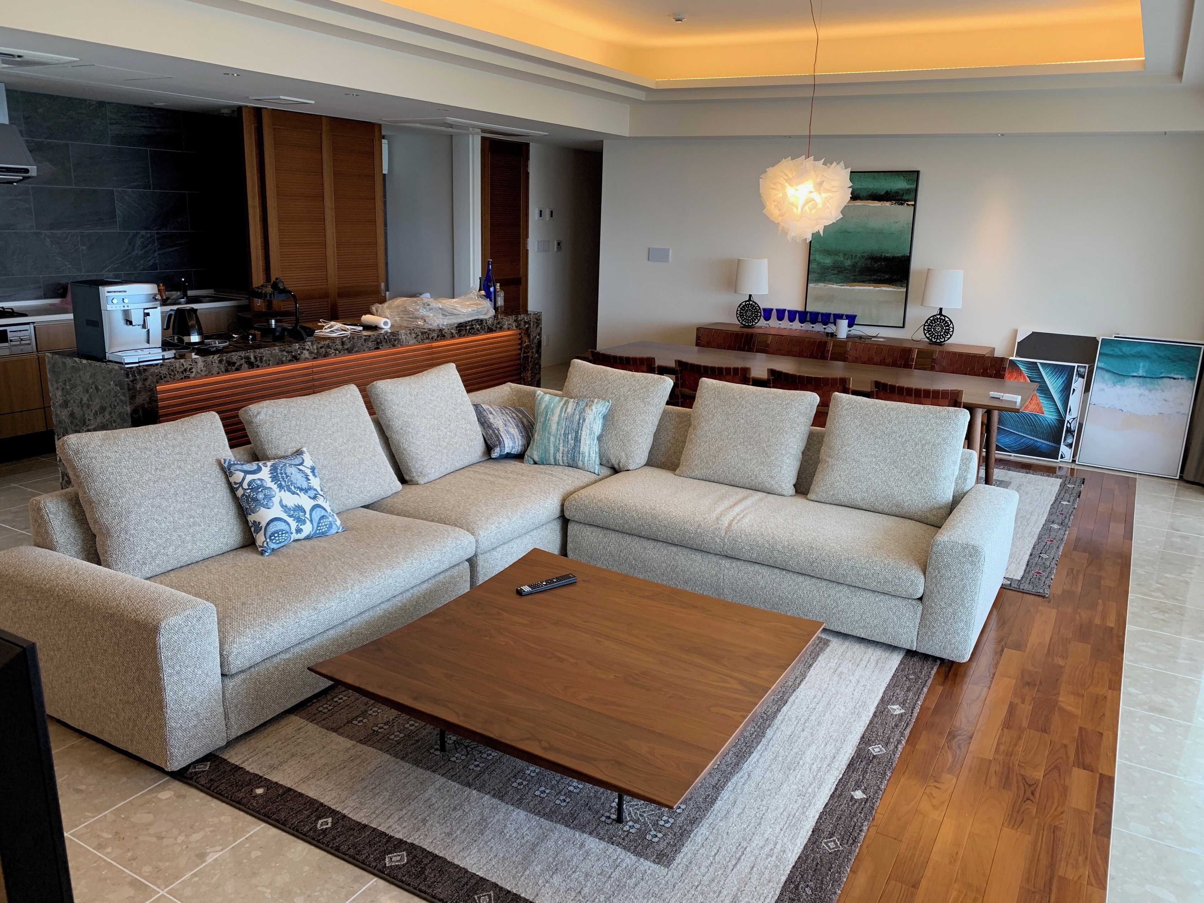 Área de sala de estar