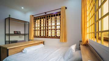 Standaard kamer, 1 queensize bed, uitzicht op tuin | Hypoallergeen beddengoed, pillowtop-bedden, gratis wifi, beddengoed