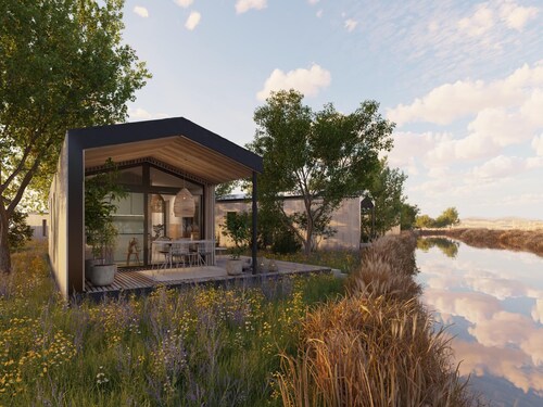 Unique guesthouse with lake view and sauna