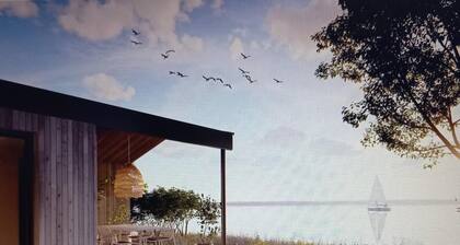 Luxury retreat with sauna and lake views