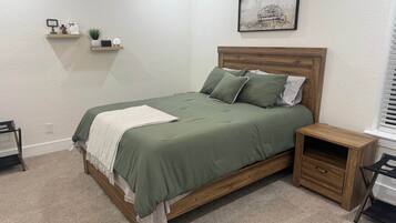 4 soverom, strykejern/-brett, wi-fi og sengetøy