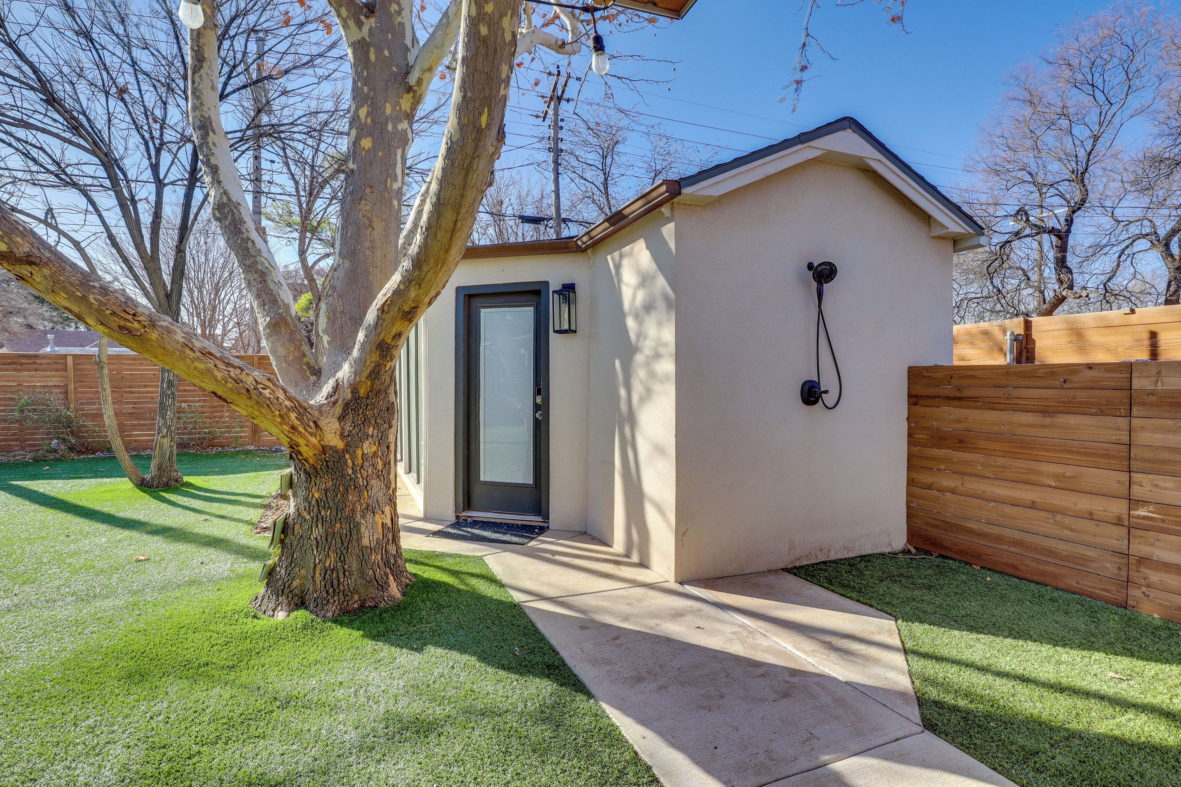 Enceinte de l’hébergement