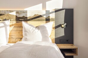 1 bedroom, bed sheets - Vacation apartment Adler 42 sqm for 4 persons (Samerberg)