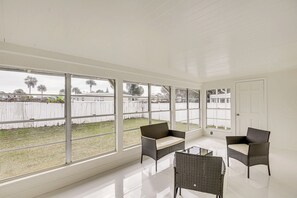 Interior - Walk to Romano Beachfront Park: Airy Home w/ Yard (Ormond Beach)