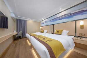 Twin Room | Desk, free WiFi - Yushe Hotel  (Guangzhou)
