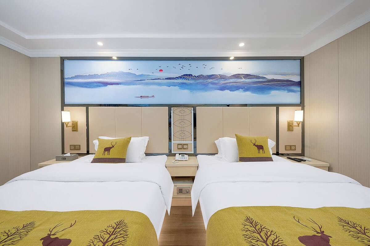 Chambre avec lits jumeaux