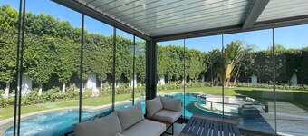 Luxury 6BD Smart Villa with Heated Pool in Sheikh Zayed