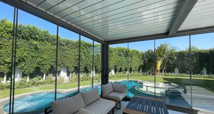 Luxury 6BD Smart Villa with Heated Pool in Sheikh Zayed